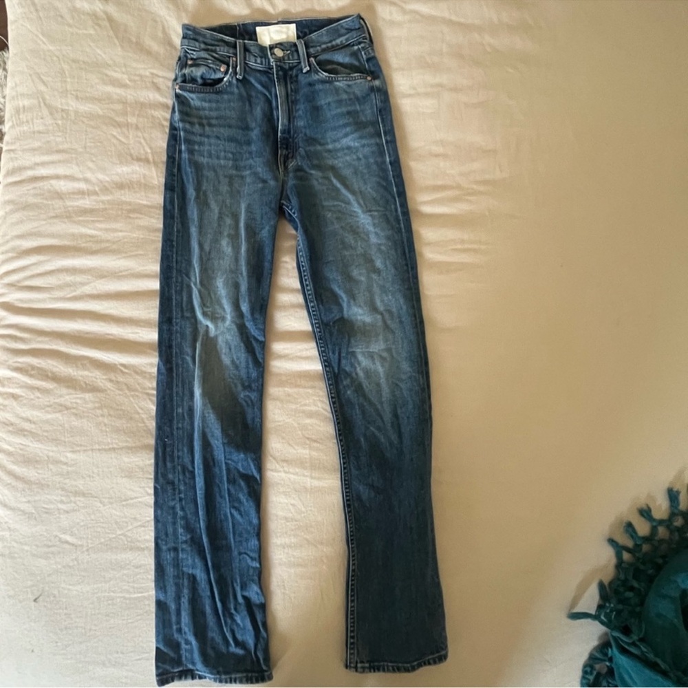 Mother High Waisted Rider Skimp Size 25